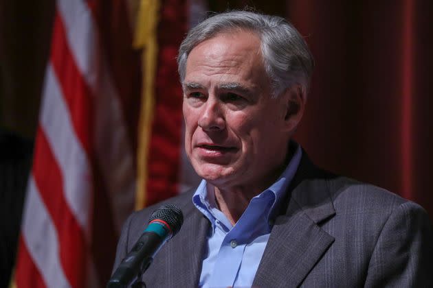 Texas Governor Greg Abbott has continued to defend gun restrictions in the wake of a mass shooting at a Uvalde, Texas, elementary school. (Photo: Yasin Ozturk/Anadolu Agency via Getty Images)