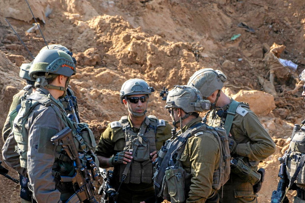 Des soldats israéliens à Gaza.  - Credit:IDF/GPO/SIPA / SIPA / IDF/GPO/SIPA
