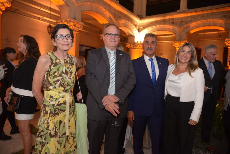 Los embajadores de Israel y España, en el cóctel del hotel Intercontinental