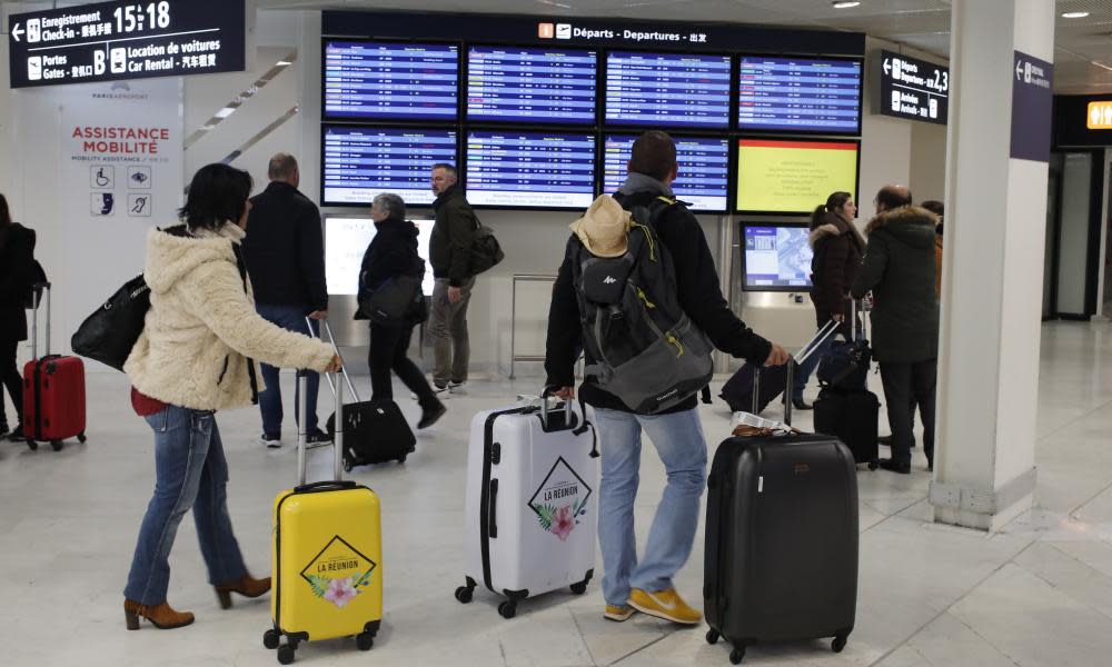 <span>Photograph: François Mori/AP</span>