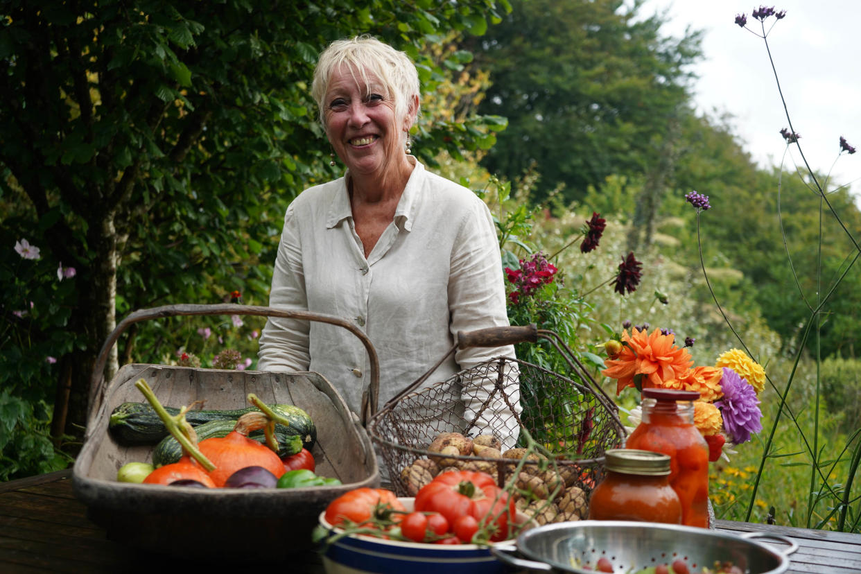 Gardening with Carol Klein. Presenter Carol Klein.