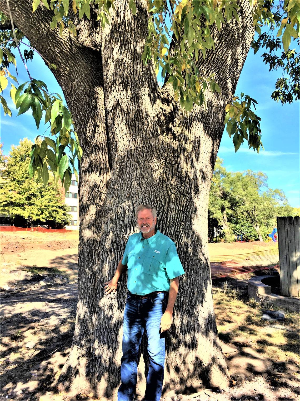Rick Spurgeon nominated 15 trees on the Kansas Champion Tree list during his 38-year career as arborist for the City of Olathe. He nominated the green ash at Mill Creek Park three times before it won the championship.