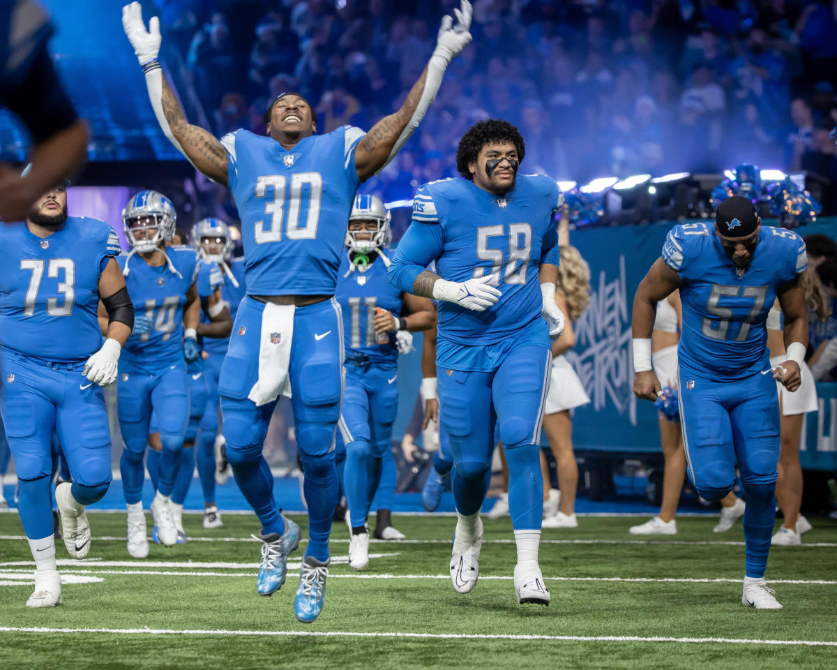 Detroit Lions tackle Penei Sewell with a game-clinching reception vs  Vikings - On3