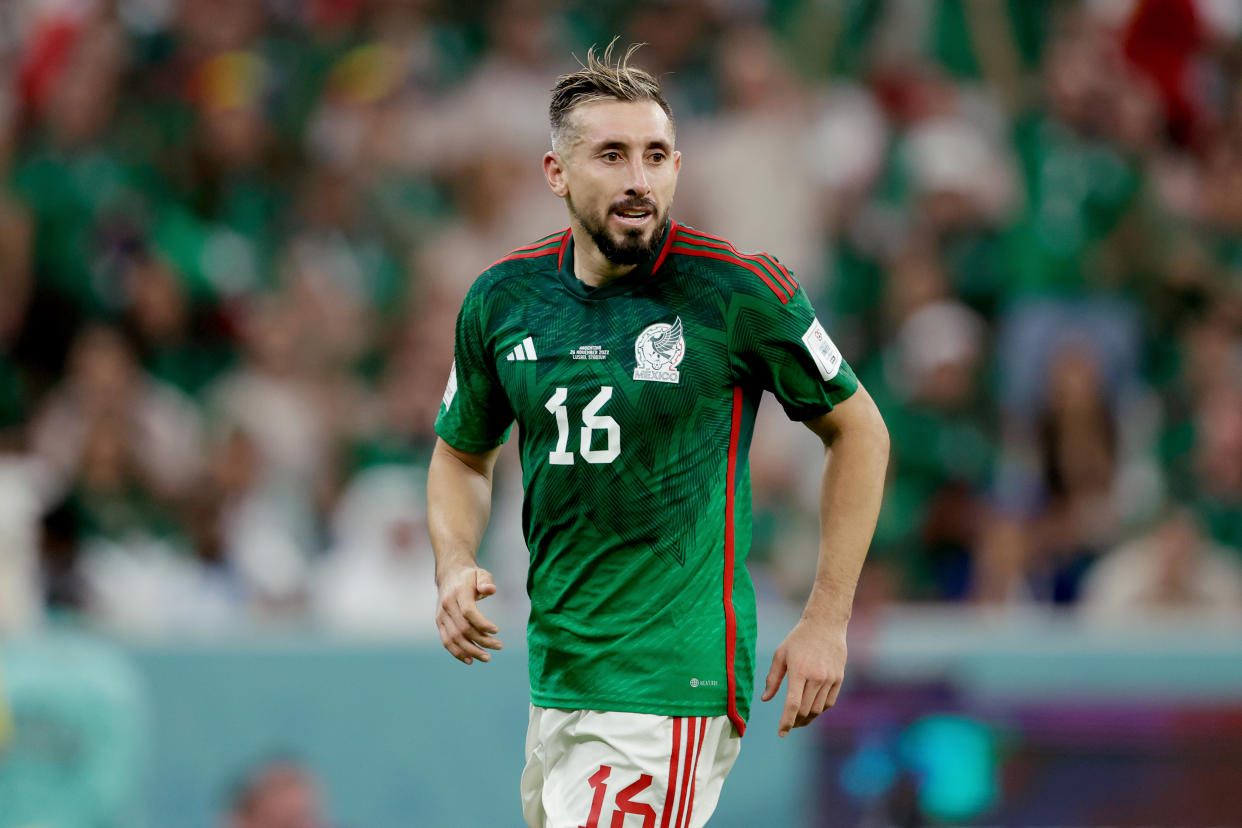 Héctor Herrera no pudo destacar en Qatar 2022, pero él pensó que sí lo haría. (Foto: Rico Brouwer/Soccrates/Getty Images)