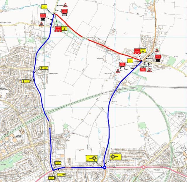 All the key Suffolk roads closed for repairs TODAY