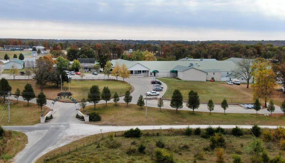 Agape Boarding School is located on a 200-acre ranch in Stockton, Missouri.