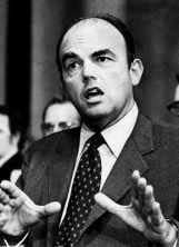 John D. Ehrlichman testifies before the Senate Watergate Committee in Washington, D.C., in this July 1973 photo. Ehrlichman, President Nixon\'s domestic affairs adviser who was imprisoned for 18 months for his part in the Watergate conspiracy, died this week at age 73. AP photo