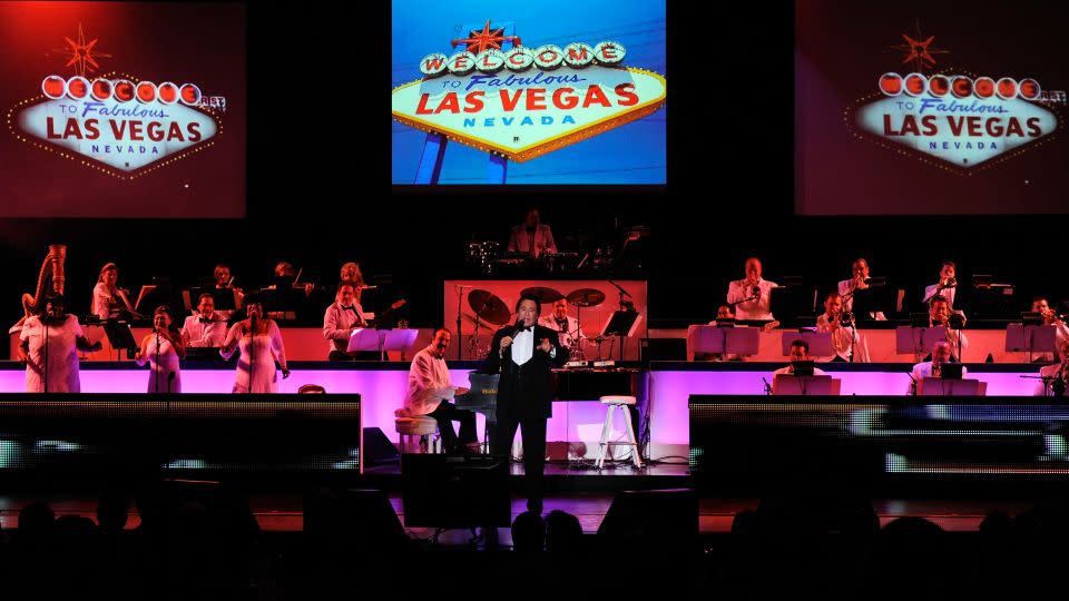 Wayne Newton performing his 'Once Before I Go' residency at the Tropicana Las Vegas in 2009. - Ethan Miller/Getty Images