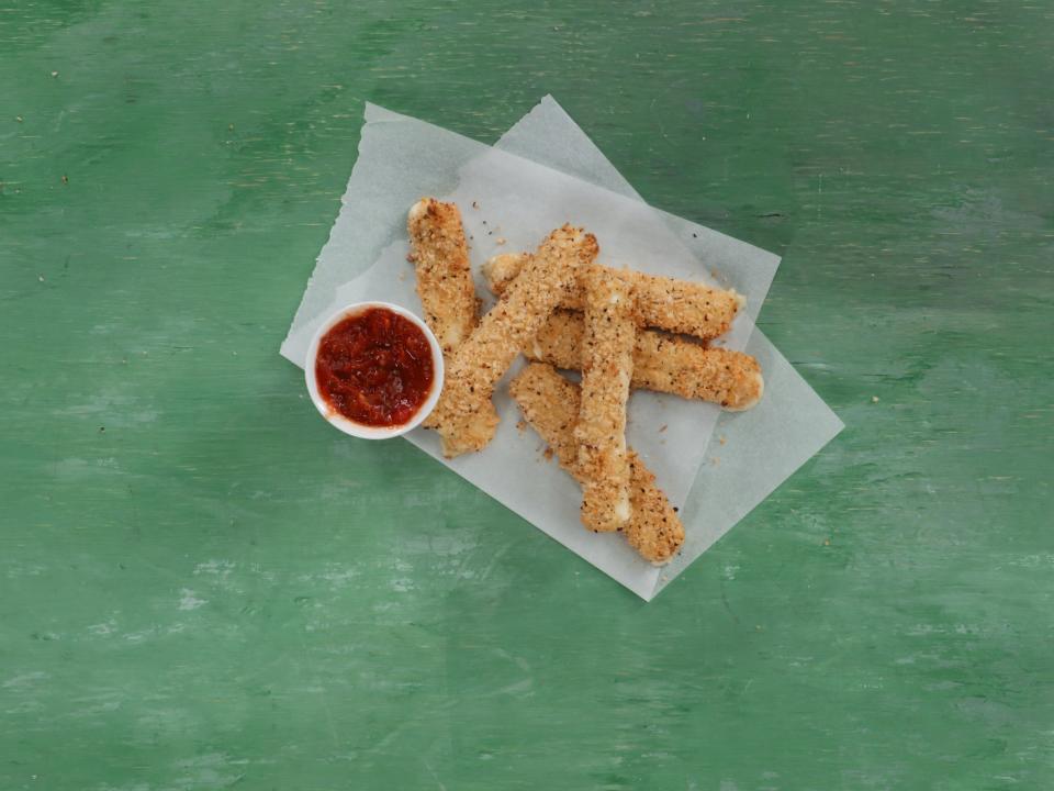 Air-Fried Mozzarella Sticks