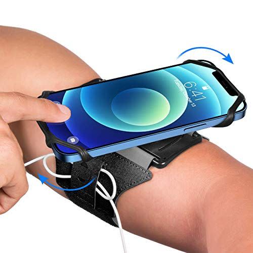 3) 360-Degree Rotatable Running Arm Band