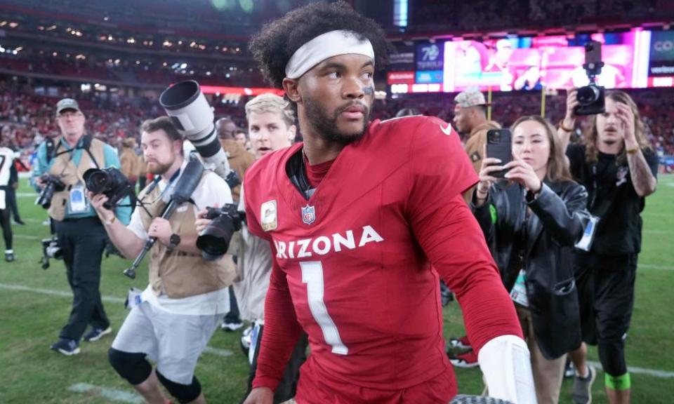 It was a happy return to the NFL for Kyler Murray on Sunday