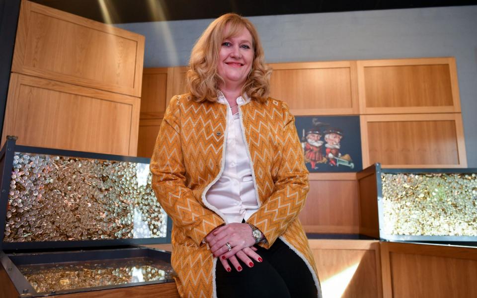 Anne Jessopp joined as the Royal Mint's first female boss in 2018 - Ben Birchall /PA