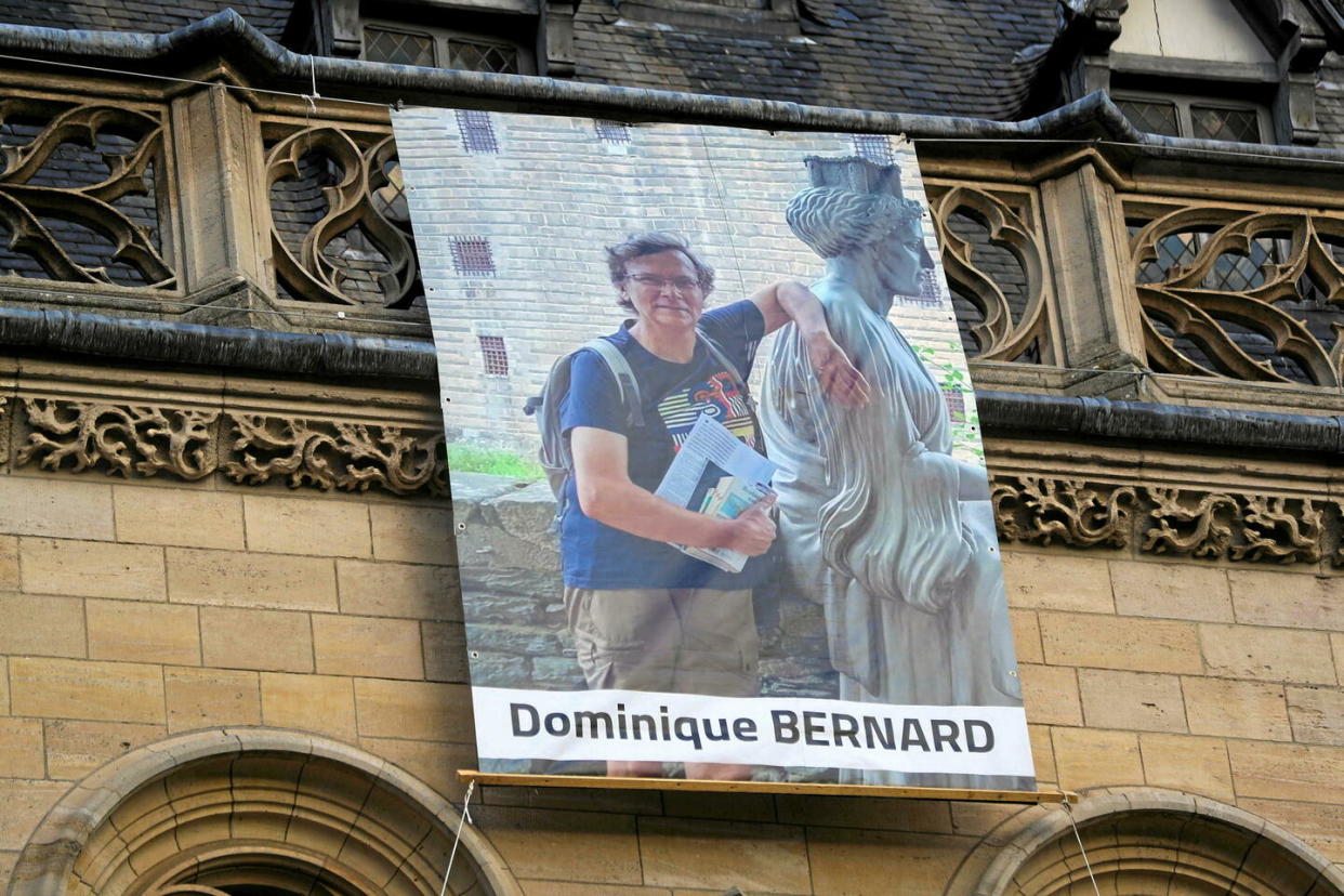 Dominique Bernard avait été assassiné lors d'une attaque au couteau, le 13 octobre 2023, au collège-lycée Gambetta, à Arras. - Credit:FRANCOIS GREUEZ/SIPA / SIPA / FRANCOIS GREUEZ/SIPA