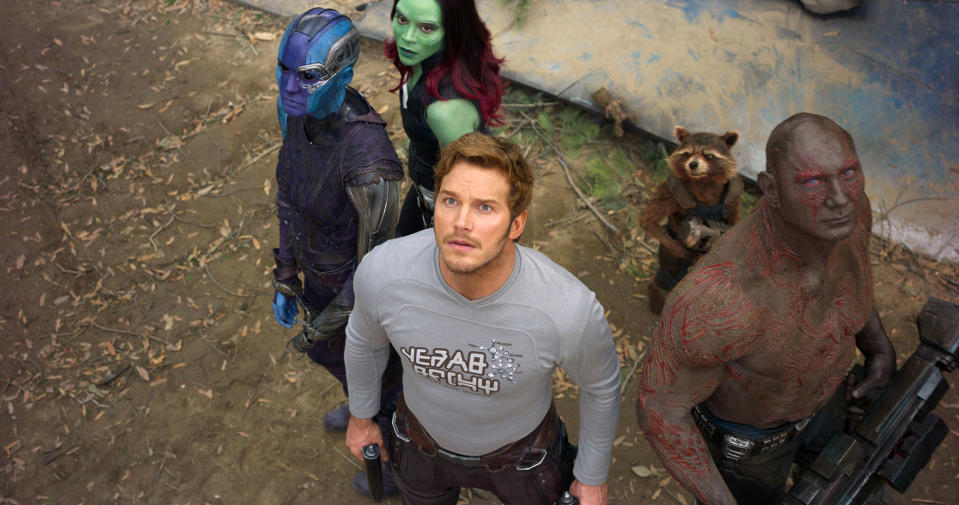 <p>Marvel’s ragtag intergalactic hero squad returns for family reunion-style adventure in this amusing sequel from writer-director James Gunn, which involves the Guardians grappling with a variety of personal issues — including, crucially, Star Lord’s (Chris Pratt) discovery that his dad, Ego (Kurt Russell), is a living, breathing planet. Even when short on narrative momentum, it provides a wealth of banter-heavy humor — as well as the year’s most adorable do-gooder in Baby Groot. <em>— N.S. </em>(Photo: Everett Collection) </p>