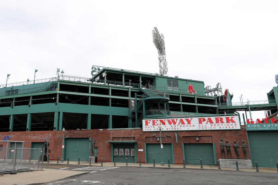 Red Sox pitcher Collin McHugh thinks players should be able to opt-out if 2020 season is played. (Photo by Maddie Meyer/Getty Images)