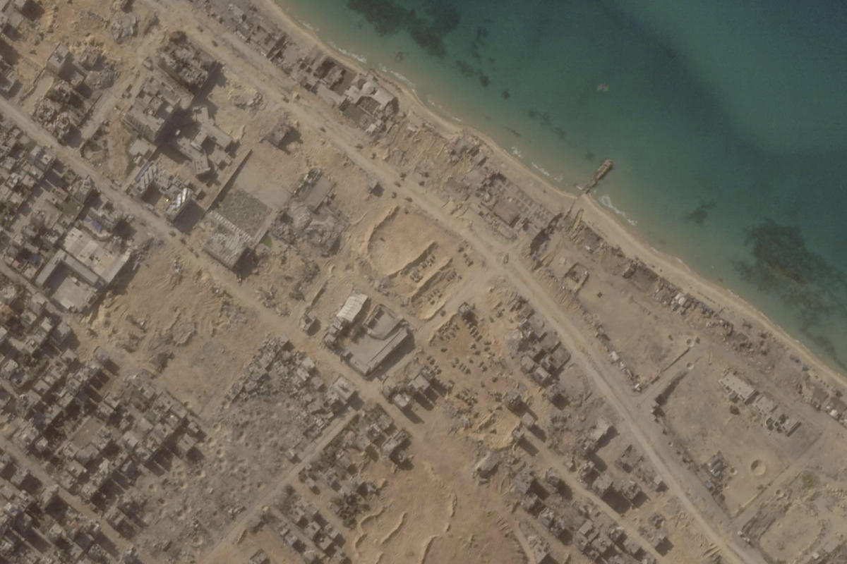 Israeli Offensive into Gaza Strip: AP’s Analysis of Satellite Photos