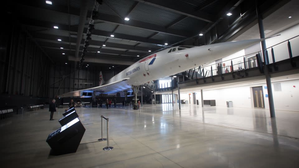 Concorde Alpha Foxtrot, the aircraft photographed by Whyld, is now on display at Aerospace Bristol. - Suzanne Plunkett/CNN
