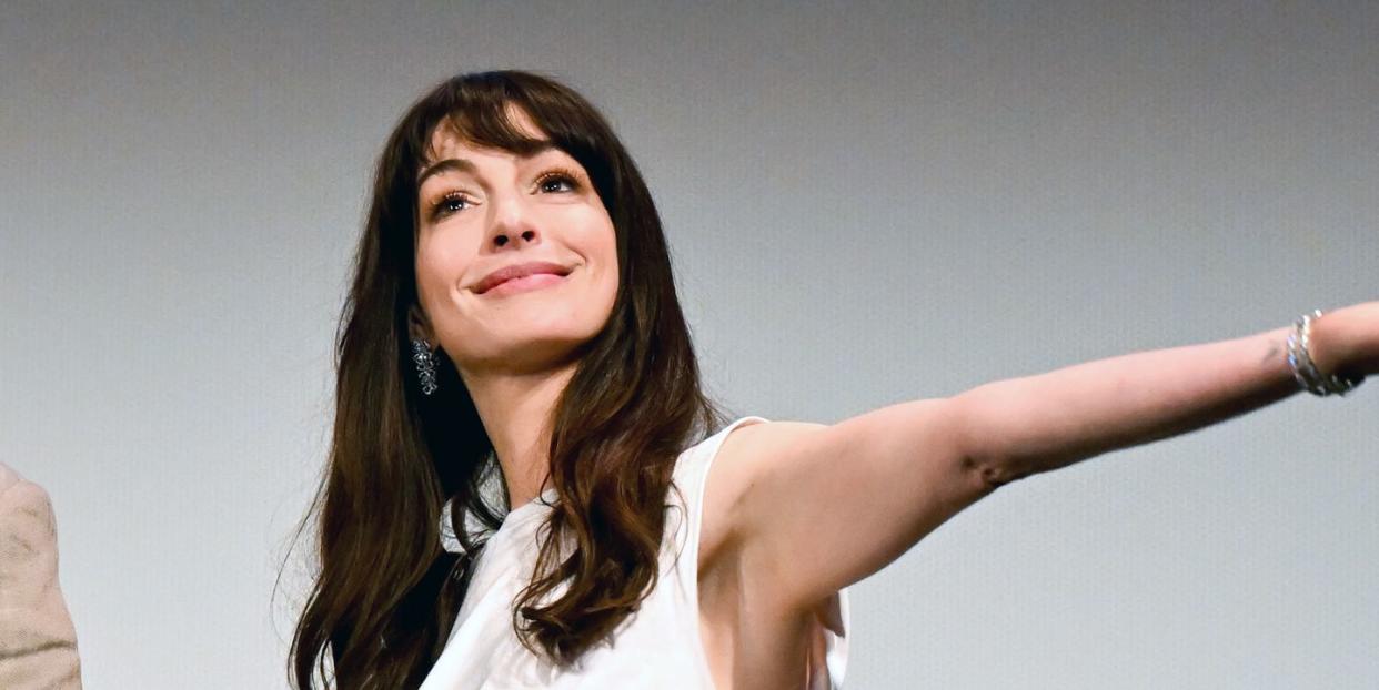 anne hathaway challenges gender binaries through beauty and fashion