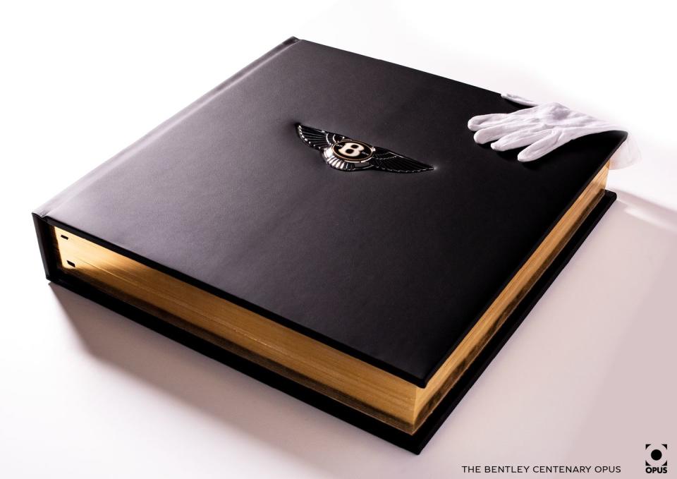 Photos of Bentley's Centenary Opus book