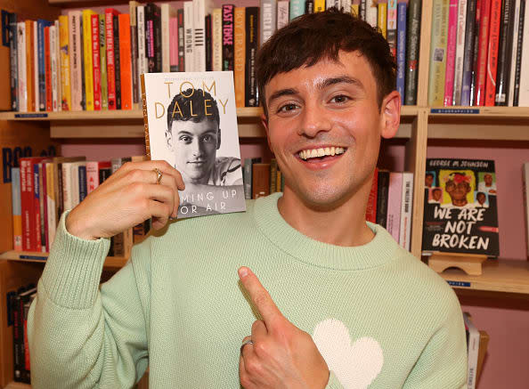 <div class="inline-image__caption"> <p>Tom Daley at a book signing for “Coming Up for Air” at The New York LGBT Community Center on May 18 in New York City.</p> </div> <div class="inline-image__credit"> Bruce Glikas/Getty </div>