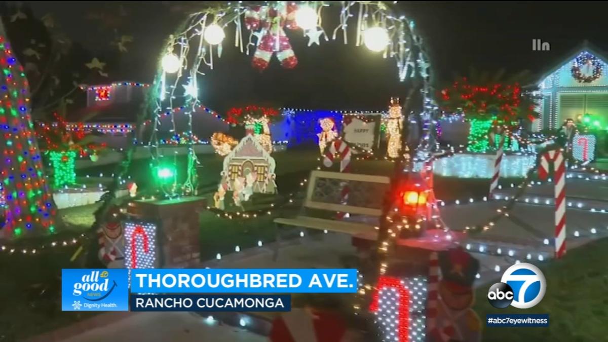 Holiday displays light up the Inland Empire