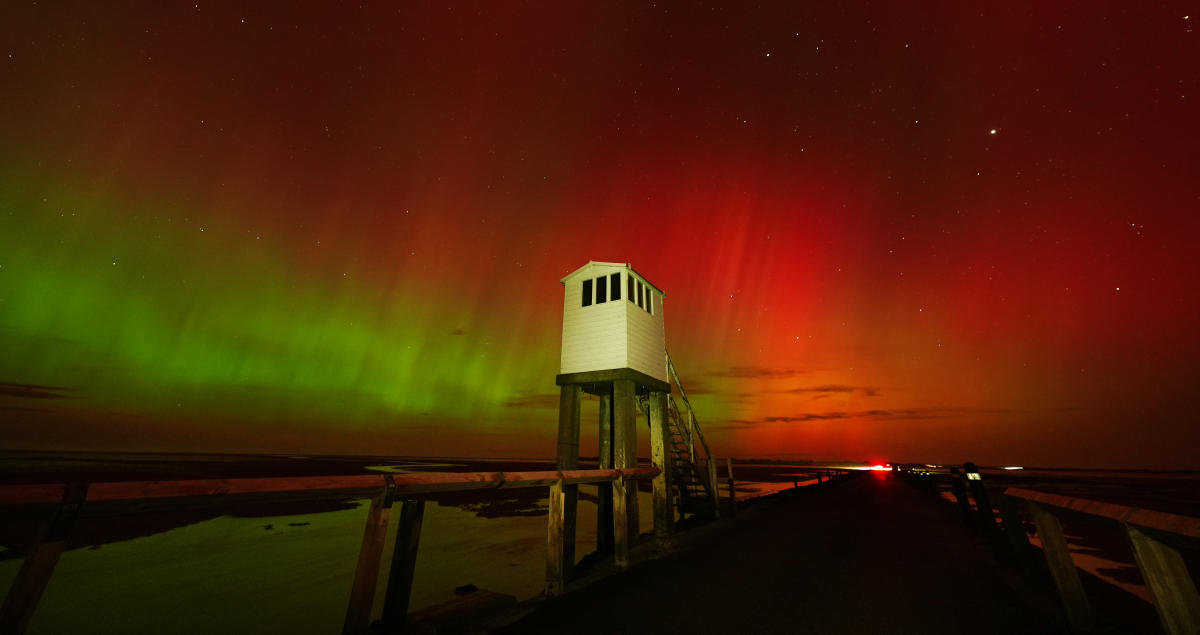 Northern lights dazzle skies across the U.S. and world as severe solar storm hits Earth