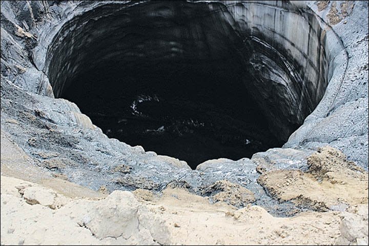 inside crater antipayuta