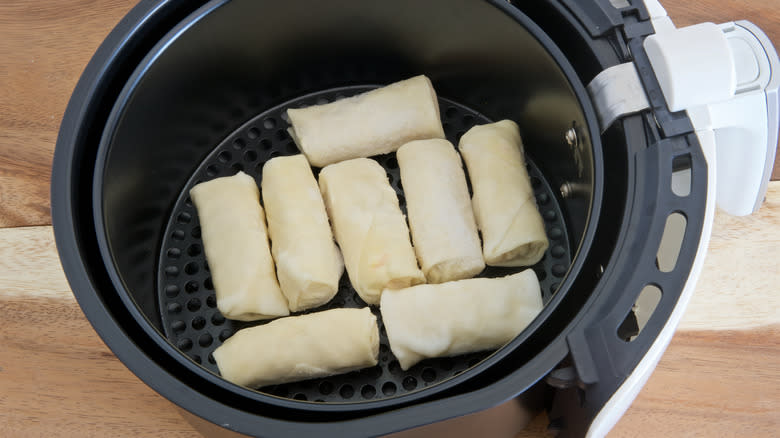 Spring rolls in air fryer