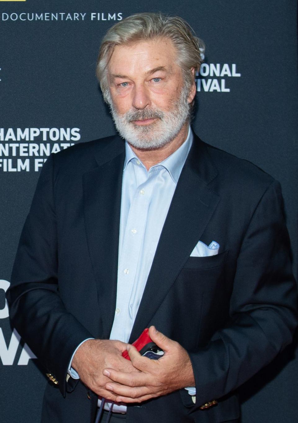 alec baldwin attends the world premiere of national geographic documentary films' 'the first wave' at hamptons international film festival on october 07, 2021 in east hampton, new york