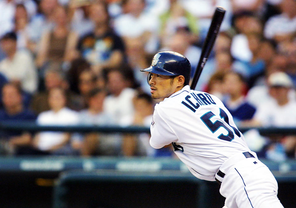 Seattle Mariner's Ichiro Suzuki (Dan Levine / AFP via Getty Images file)