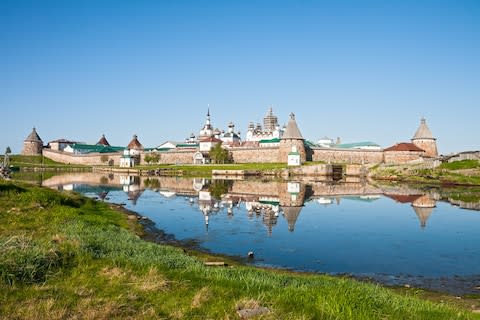 The Solovetsky Monastery was founded by two Orthodox Christian monks seeking solitude - Credit: istock