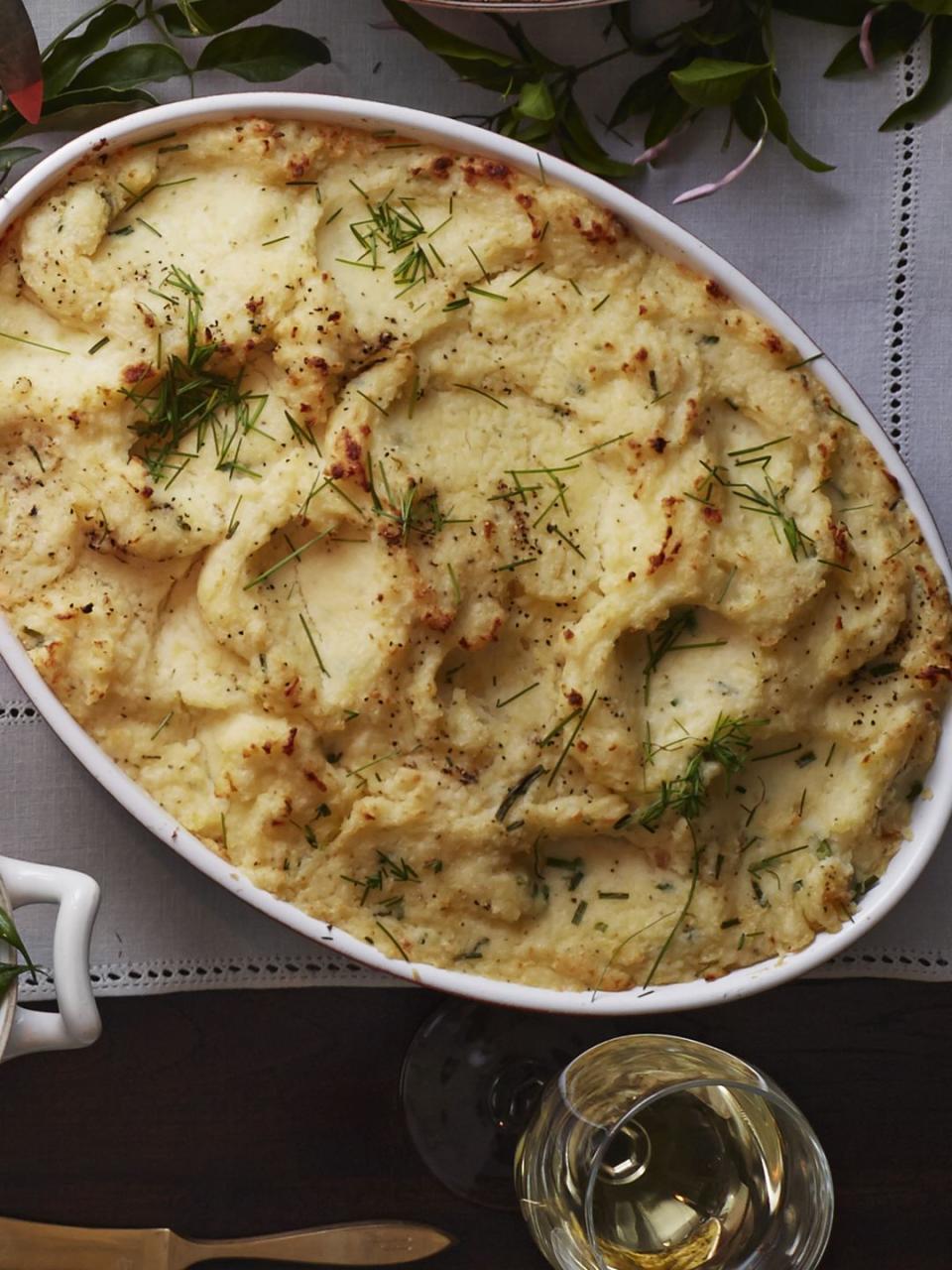 Buttermilk-Boursin Mashed Potatoes