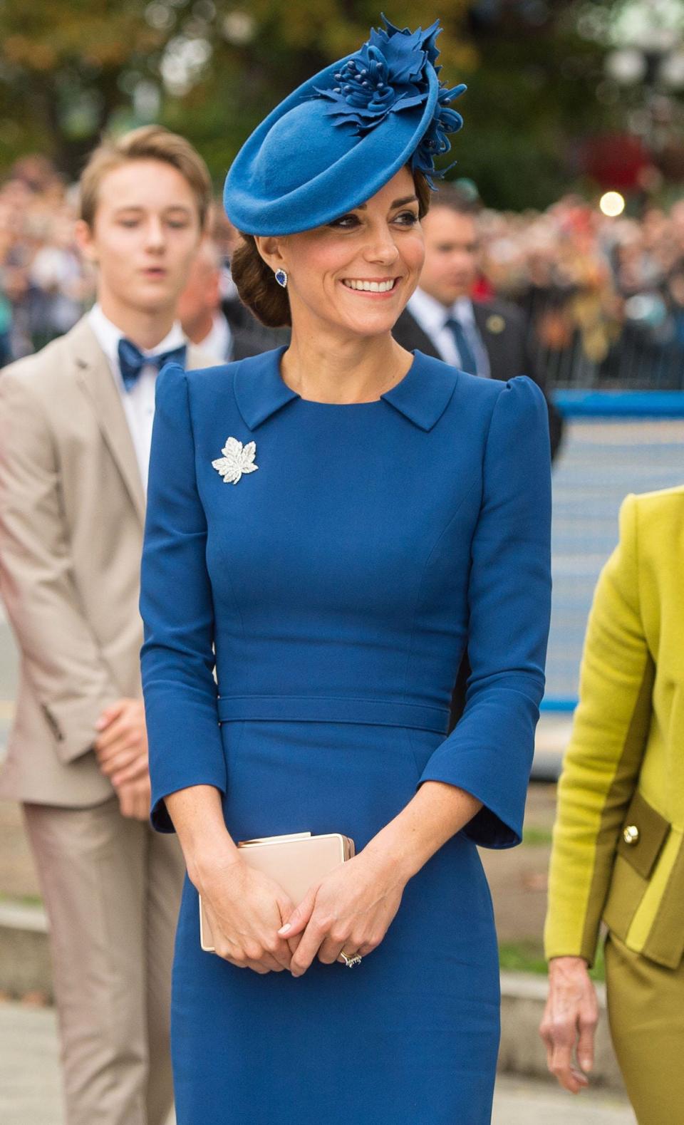 Kate Middleton Royal Tour Canada 2016 Jenny Packham