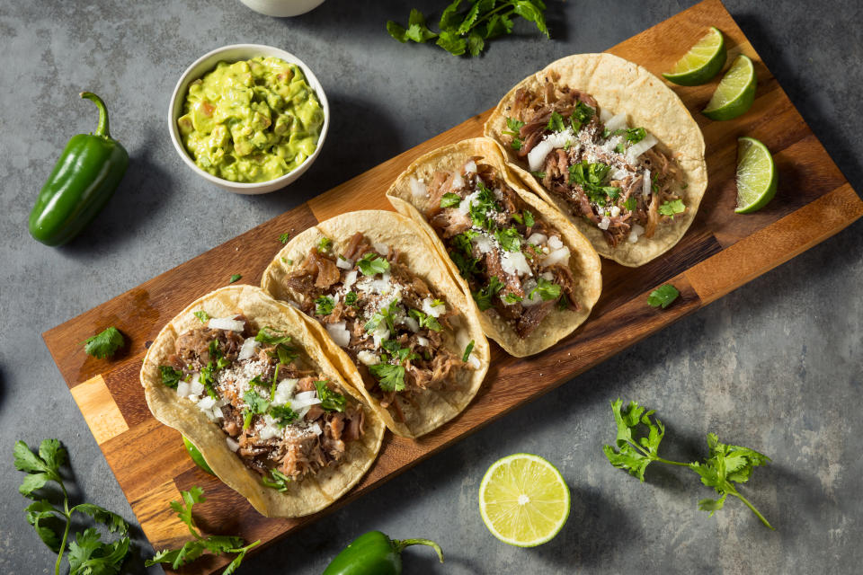 Tacos de carnitas