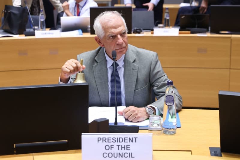 Josep Borrell, EU High Representative for Foreign Affairs and Security Policy, opens an informal meeting of EU defence ministers. Francois Lenoir/European Council/dpa