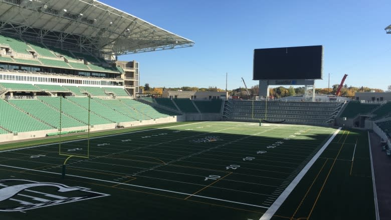 New Mosaic Stadium gets a trial run Saturday