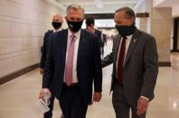 U.S. House Minority Leader Kevin McCarthy arrives on Capitol Hill in Washington