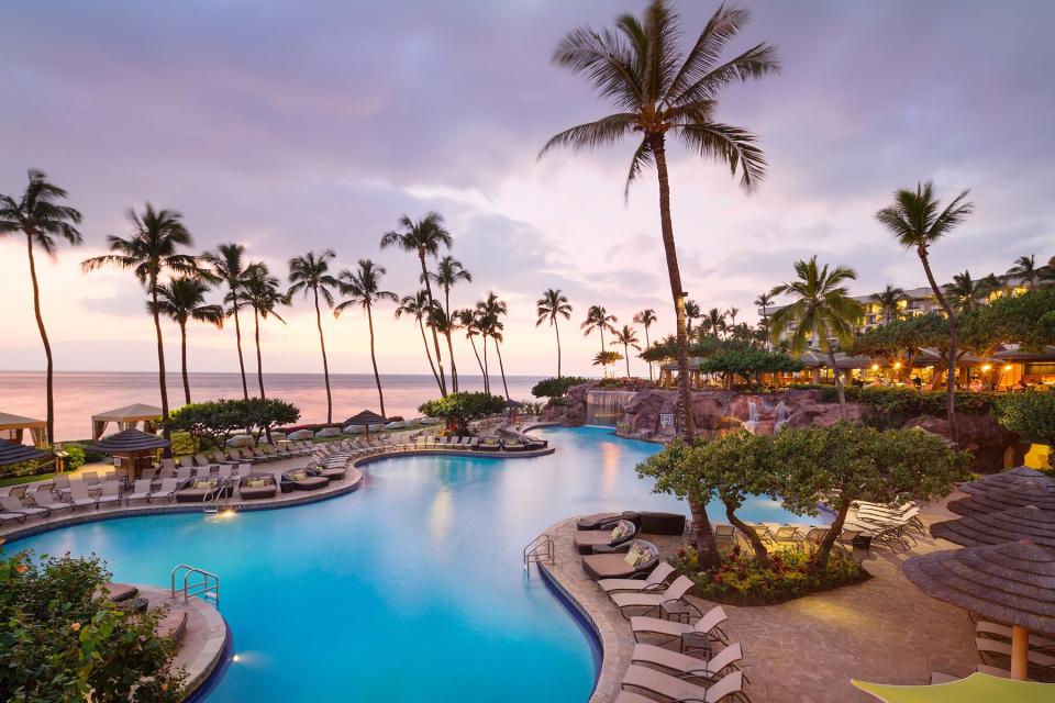 The pool at Hyatt Regency Maui Resort &amp; Spa