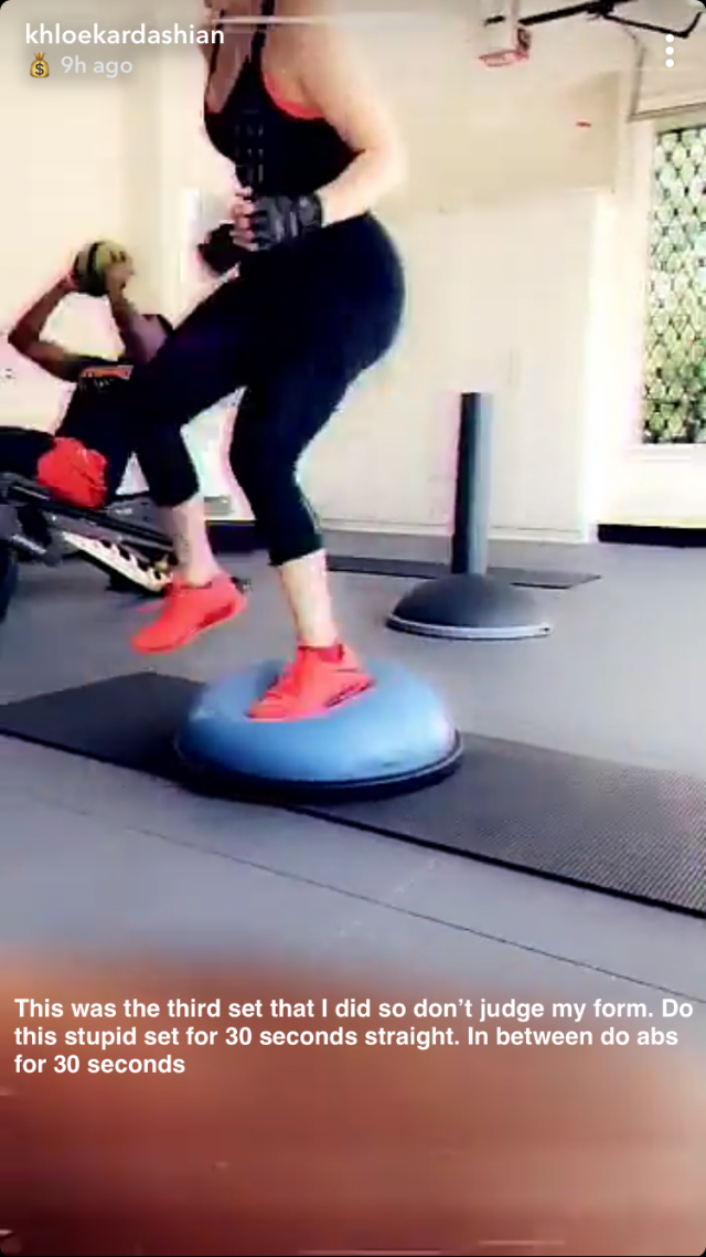 The couple that works out together...