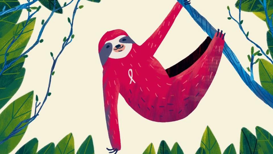 A sloth, whose fungi could provide a cancer treatment, from the film (OOF Animation/Royal Society/PA)