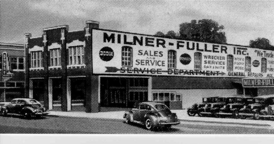 The Milner Motors Building was built in 1918 by Louis P. Milner, a graduate of School of Architecture at Georgia Tech, who designed and planned the building himself.
