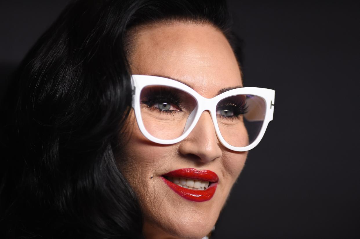 Michelle Visage arrives for the PaleyFest Presentation of VH1's RuPaul's Drag Race at the Dolby Theatre on March 17, 2019 in Hollywood, California (Photo by VALERIE MACON / AFP via Getty Images)