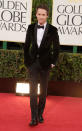 Eddie Redmayne arrives at the 70th Annual Golden Globe Awards at the Beverly Hilton in Beverly Hills, CA on January 13, 2013.