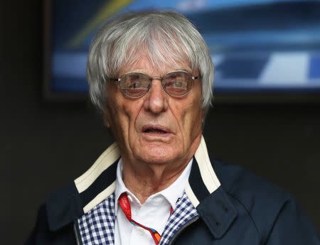 Britain Formula One - F1 - British Grand Prix 2016 - Silverstone, England - 10/7/16 President and CEO of Formula One Management Bernie Ecclestone before the race REUTERS/Matthew Childs Livepic