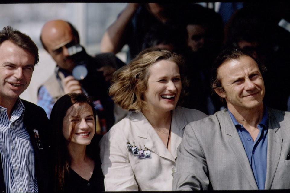 cannes photo call for the film 'the piano'