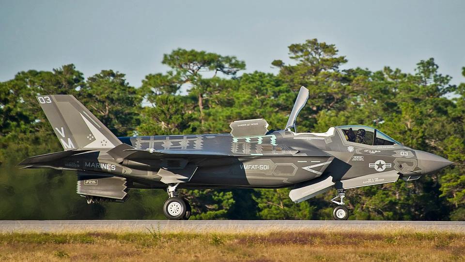 A stock image of an F-35B assigned to VMFAT-501. <em>USAF</em>