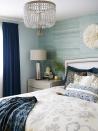 <p>Shades of blue and green work well together in a room from <a href="https://deringhall.com/interior-designers/suzanne-childress-design" rel="nofollow noopener" target="_blank" data-ylk="slk:Suzanne Childress Design;elm:context_link;itc:0;sec:content-canvas" class="link ">Suzanne Childress Design</a>.</p>