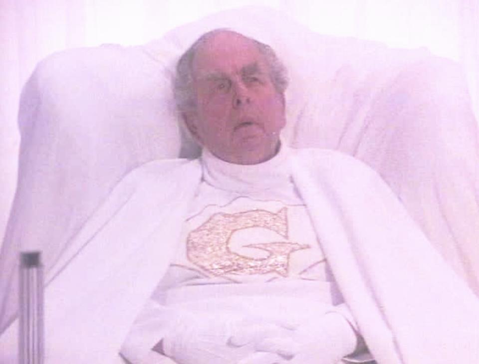 Robert Morley in  Second Time Lucky  (1984)