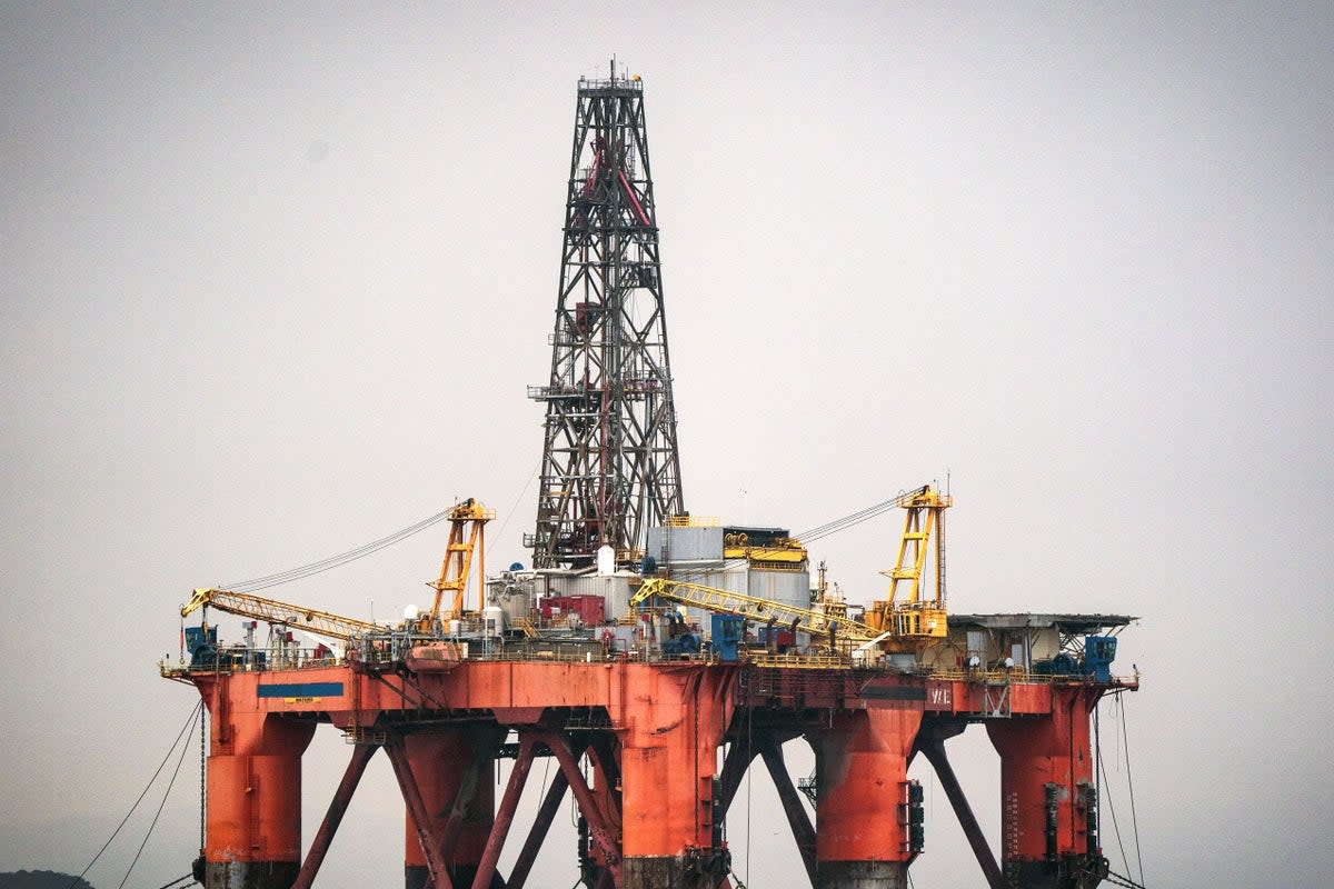 Ministers are committed to new oil and gas licences in the North Sea (PA)