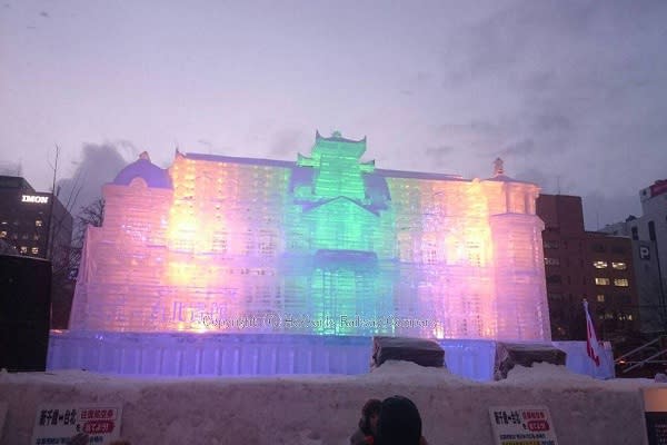札幌雪祭台北賓館大冰雕 (圖片來源／REAL 北海道)